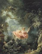 Jean-Honore Fragonard The Swing painting